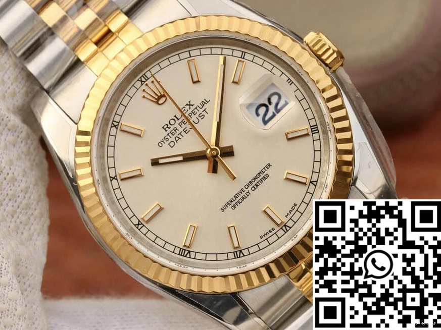 116233 Yellow AR Gold 36MM Factory Rolex Datejust 0820